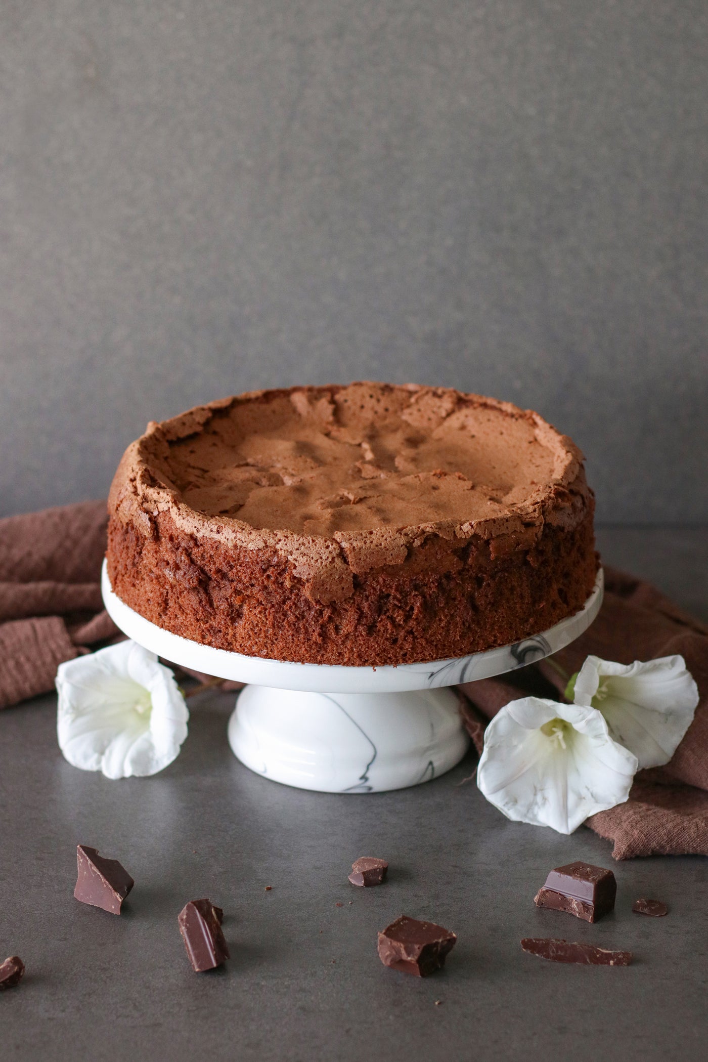 Tarta de chocolate sin harina